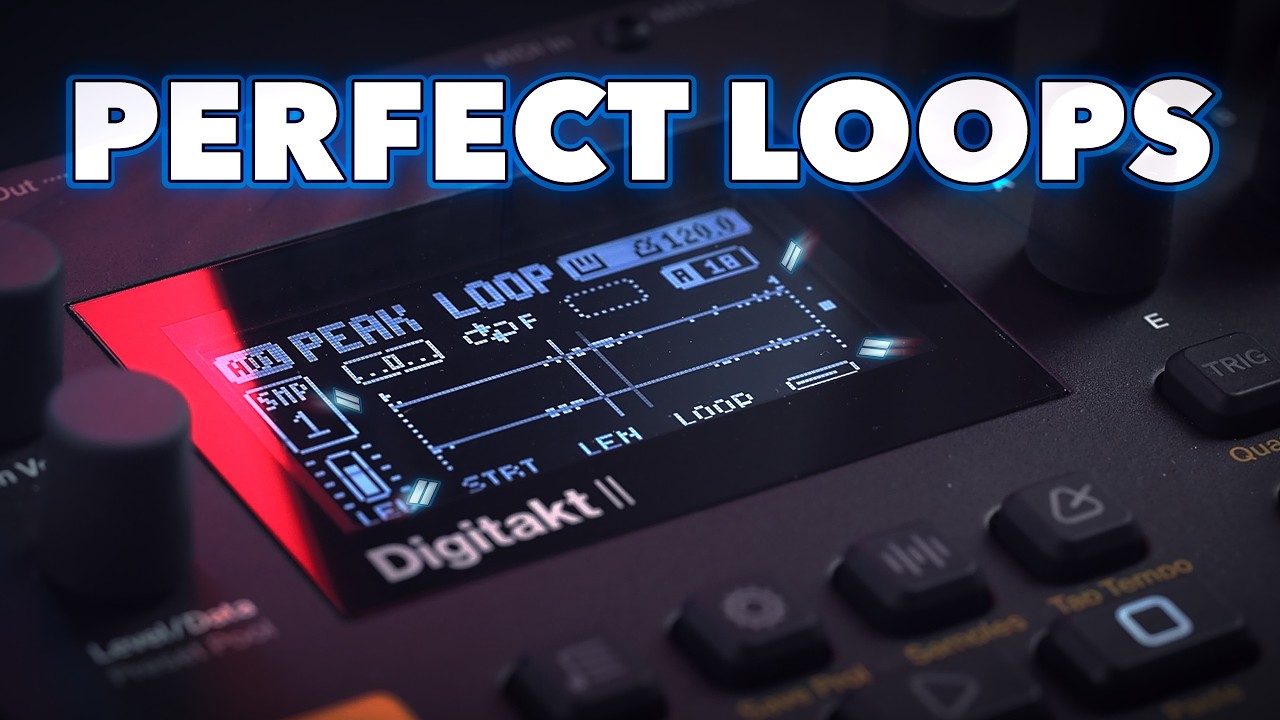 Зацикливание сэмплов без щелчков мыши в Syntakt 1.40, Digitakt и любом другом сэмплере.