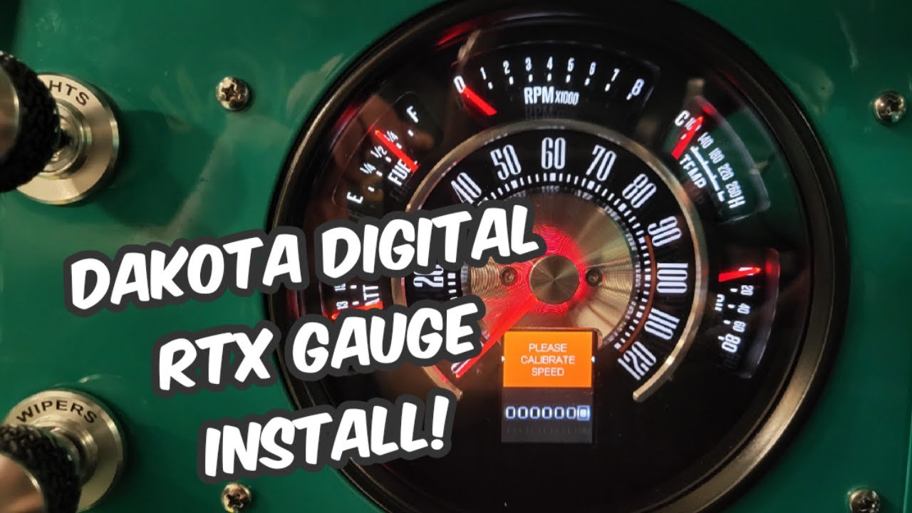 Dakota Digital RTX Gauge Install and Shake down Woes - 1966 Ford Bronco Restoration Project