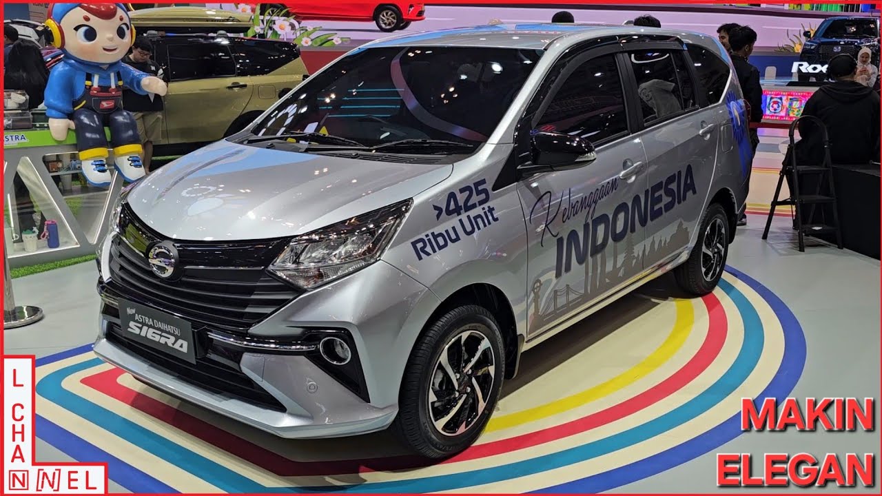 Spec Walkaround Daihatsu Sigra R Deluxe A/T [B400] 2nd Facelift Improvement (2025) - Indonesia