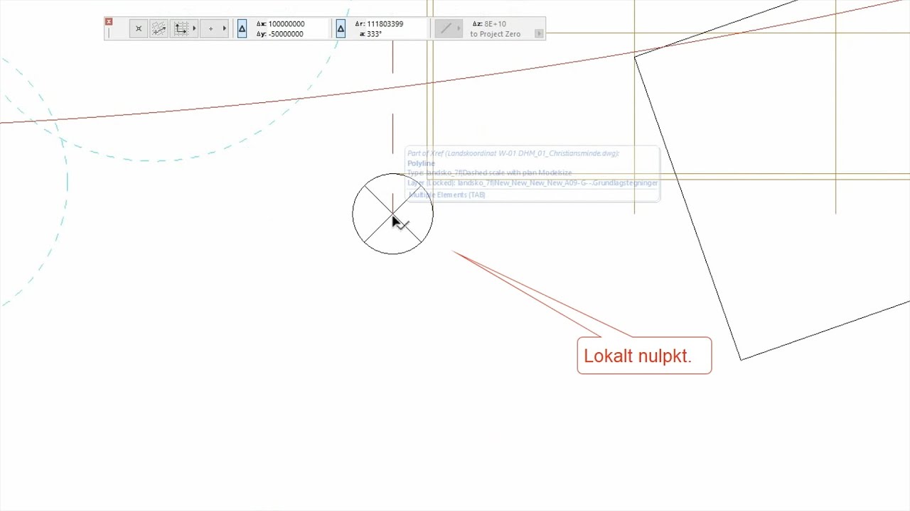 Exchange DWG and IFC using Survey Point in Archicad