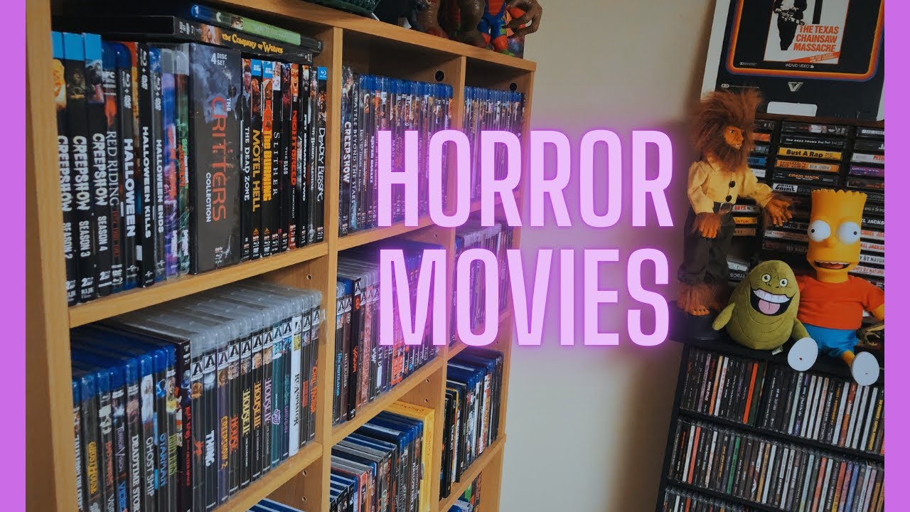 My HORROR movie collection - Blu-ray/4K...and some sci-fi!