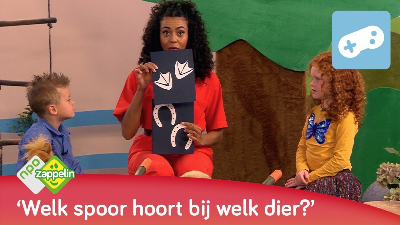 DIERENSPOREN ZOEKEN | Zin in Zappelin | NPO Zappelin | NPO Zappelin