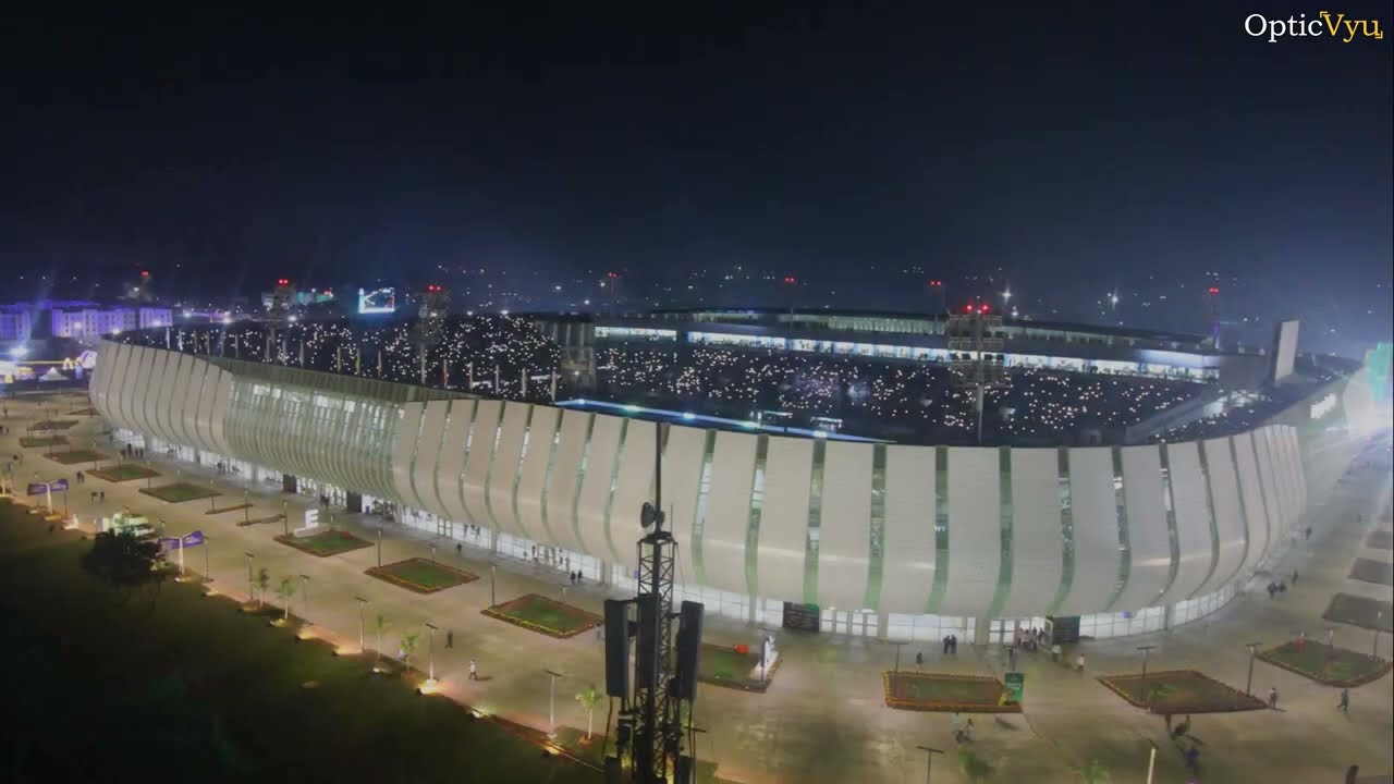 Birsa Munda International Hockey Stadium Rourkela - OpticVyu Construction Timelapse Camera