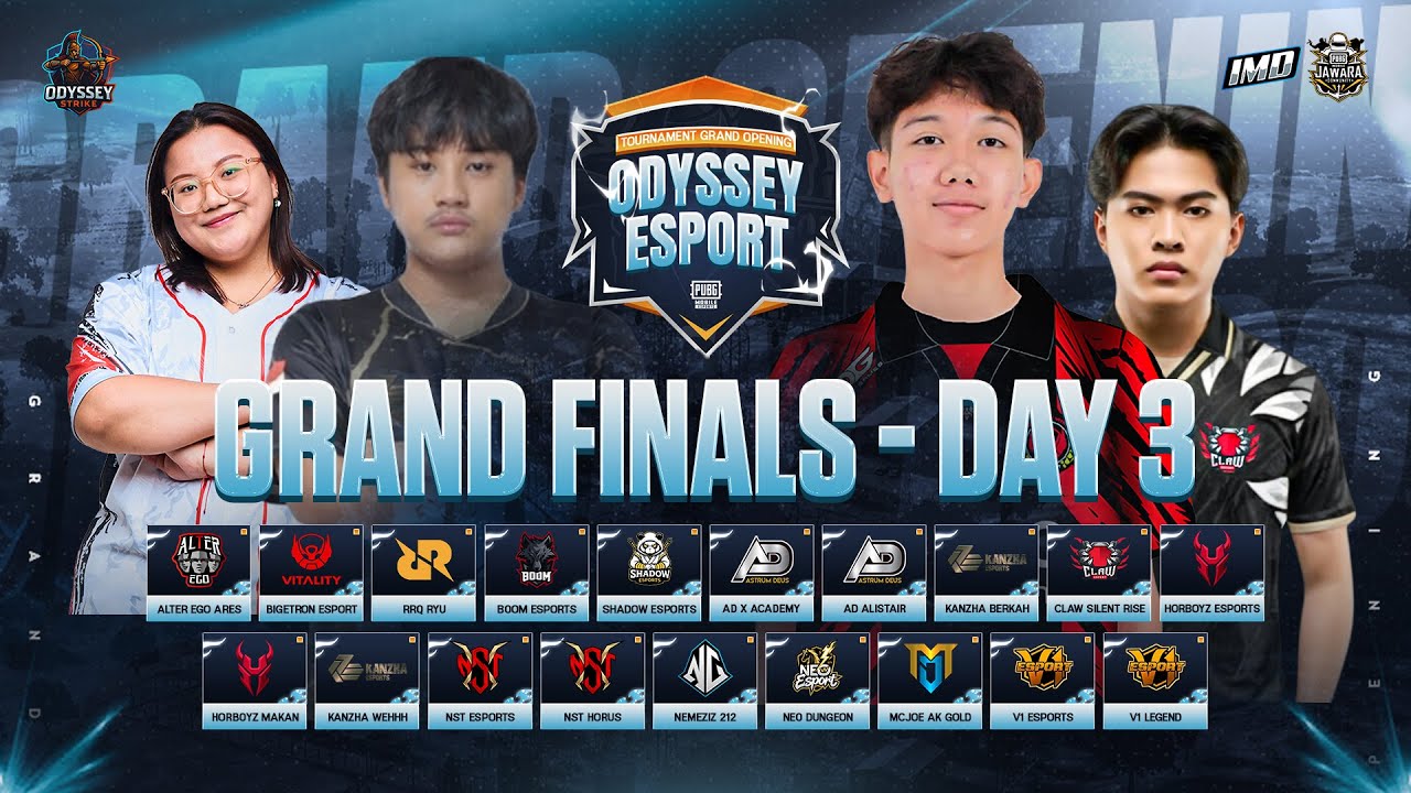 ID - PUBGM - ODYSSEY ESPORTS GRAND OPENING - DAY 3 OF 3 - THE KING OF THE SEA!