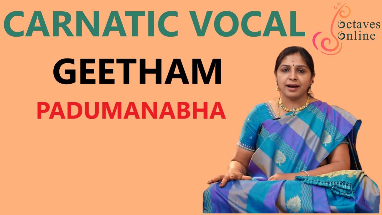 Geetham: padhumanabha -ragam : Malahari (singAlong)