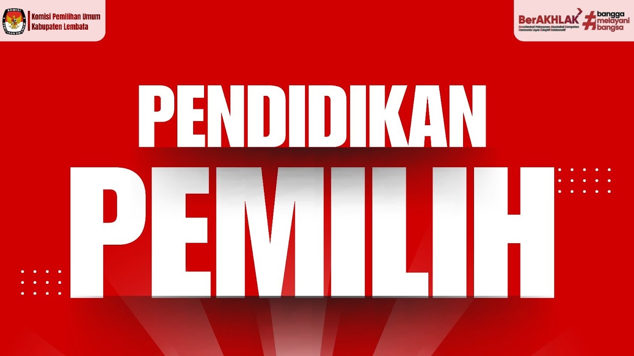 PENDIDIKAN PEMILIH “HAK DAN KEWAJIBAN PEMILIH PEMULA” ft. SMAS Anugerah Kasih Lewoleba