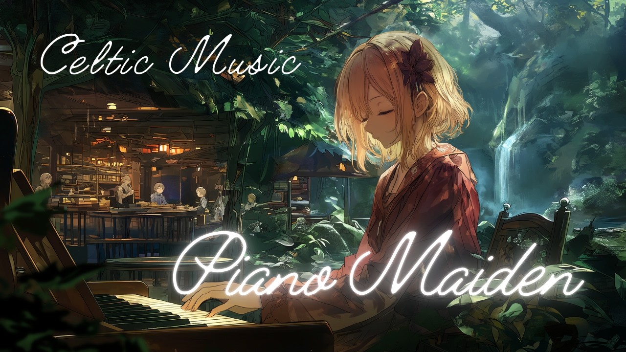 【Кельтская музыка】Легко танцующее лесное пианино 🎹 Для работы, учебы, чтения и отдыха 🌳