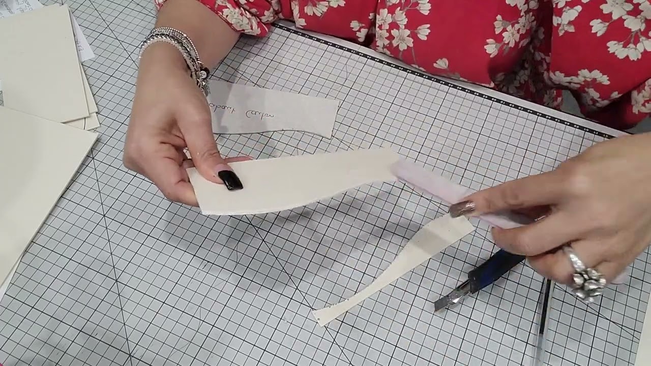 Tutoriel cartonnage: Boite serviettes chantournée