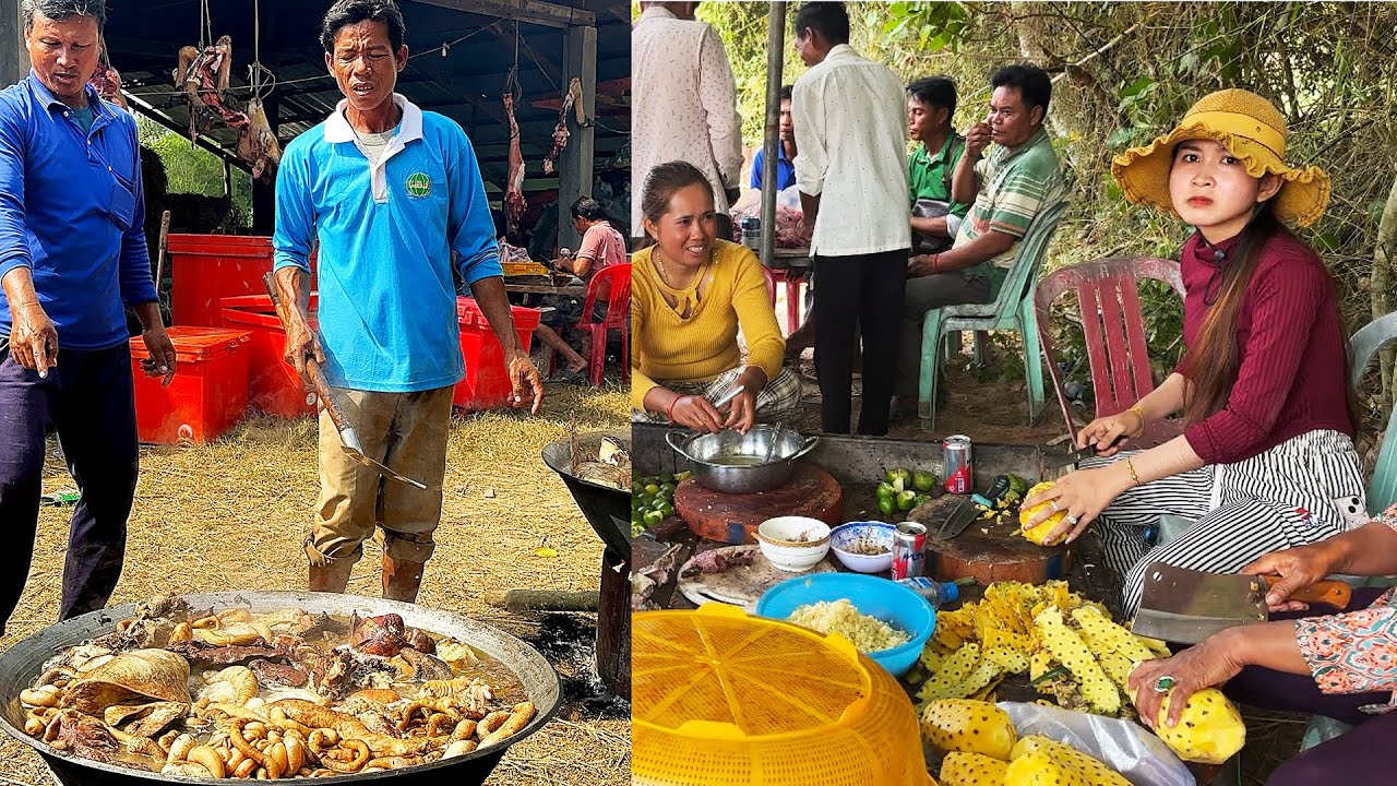 កម្មវិធីកាត់ចំណងដៃ ចុងភៅគឺបងប្អូនអ្នកជិតខាងជួបជុំគ្នាសប្បាយៗ