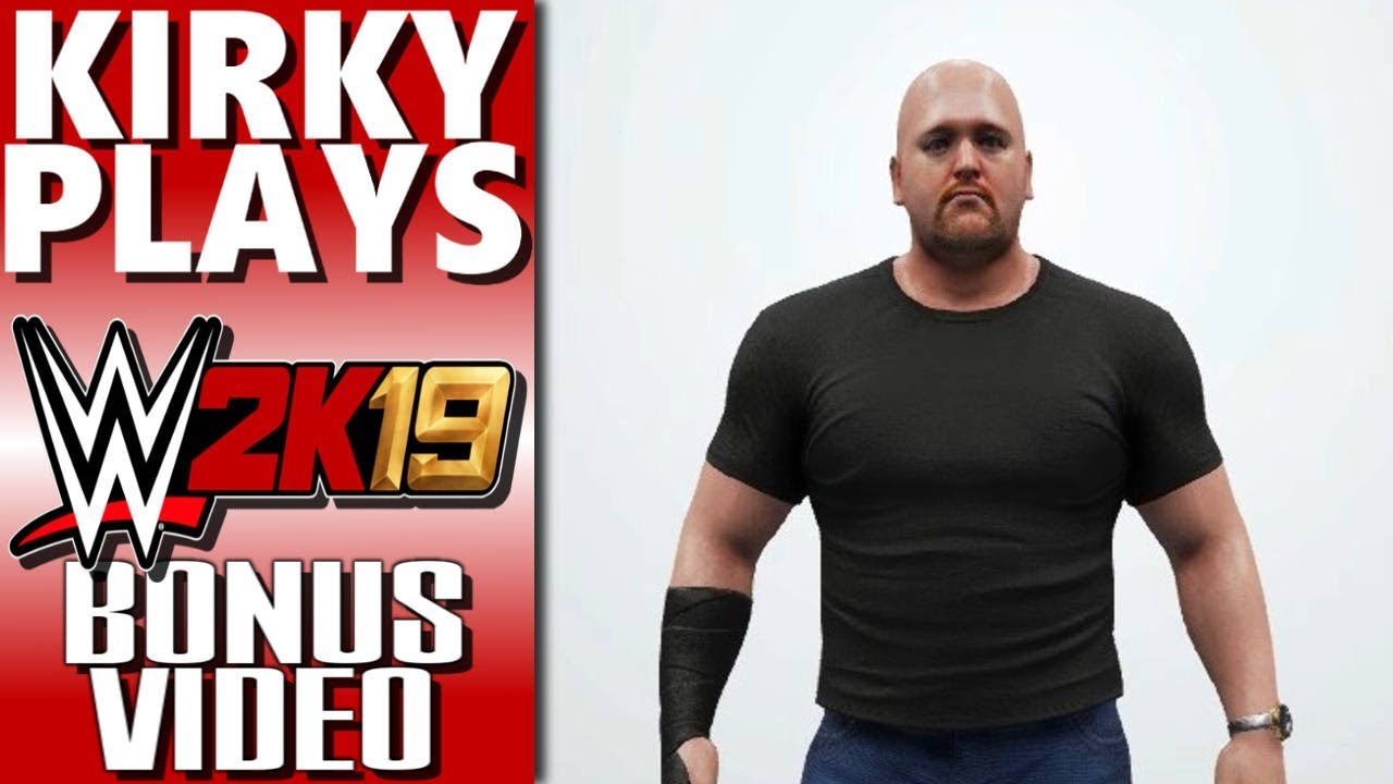 WWE 2k19 Bonus Video - Creating Kirkyeehee For Universe Mode