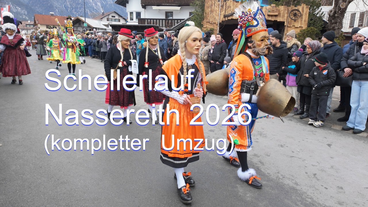 Schellerlauf Nassereith 2026 (kompletter Umzug)