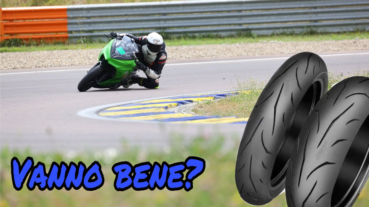Provo le Mitas SPORT FORCE PLUS RS in pista!!! - Ninja 400