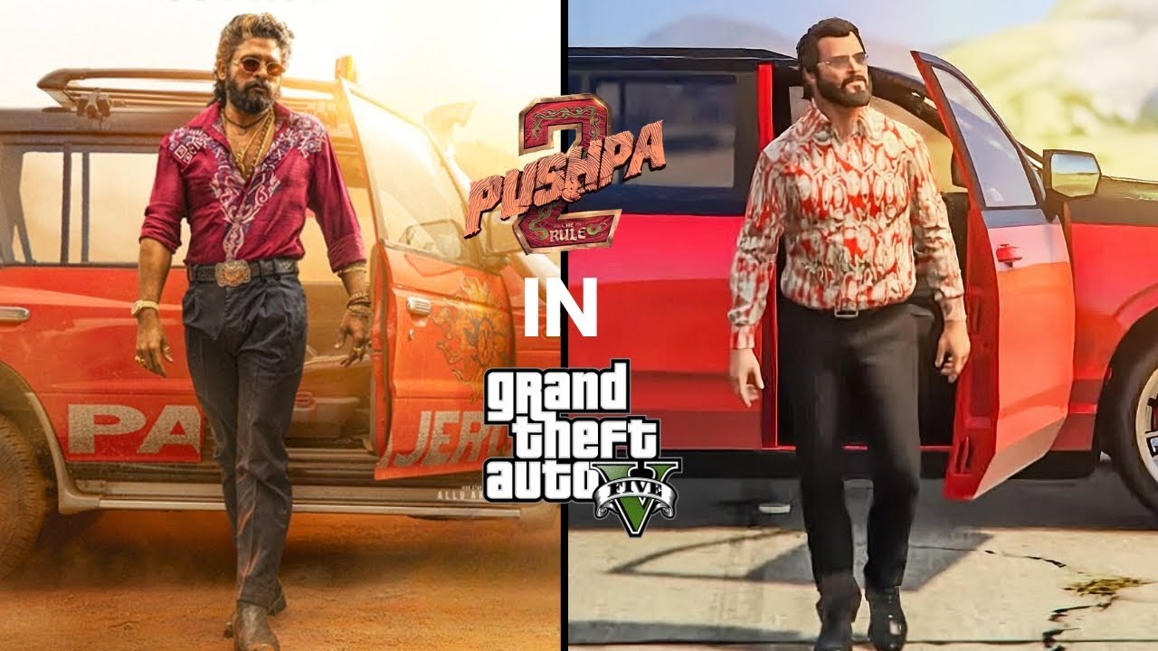 Pushpa 2 Spoof GTA 5 | Pushpa 2 Trailer in GTA 5