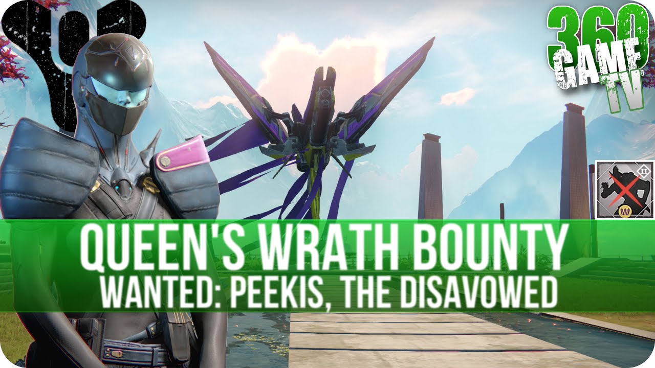 Destiny - Wanted: Peekis The Disavowed (Citadel Venus) - Queens Wrath Bounty Walkthrough / Location