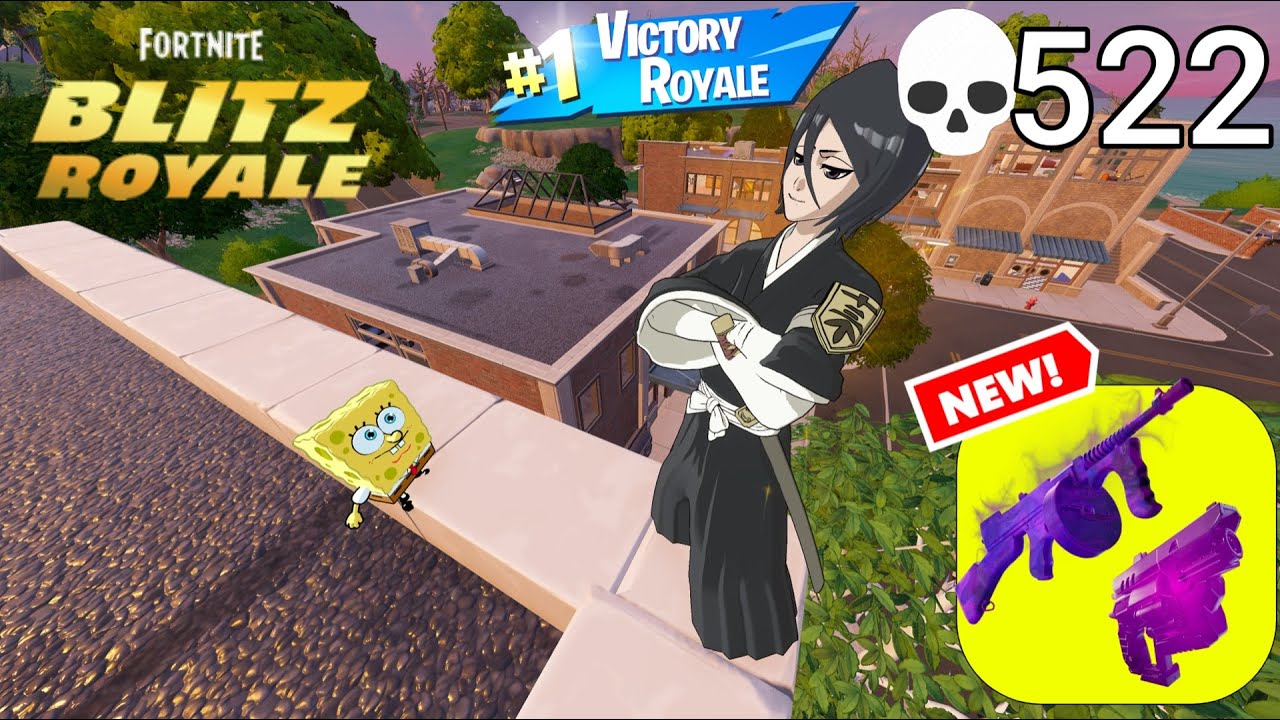 Fortnite Blitz Royale | Fortnite Chapter 7 New Blitz Royale Map Full Gameplay