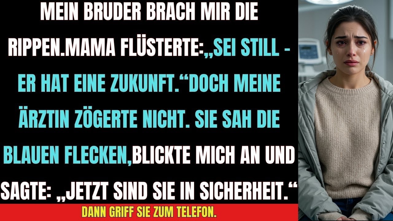 Mein Bruder zerbrach mir die Rippen – und meine Eltern sagten nur  „Sei still!“