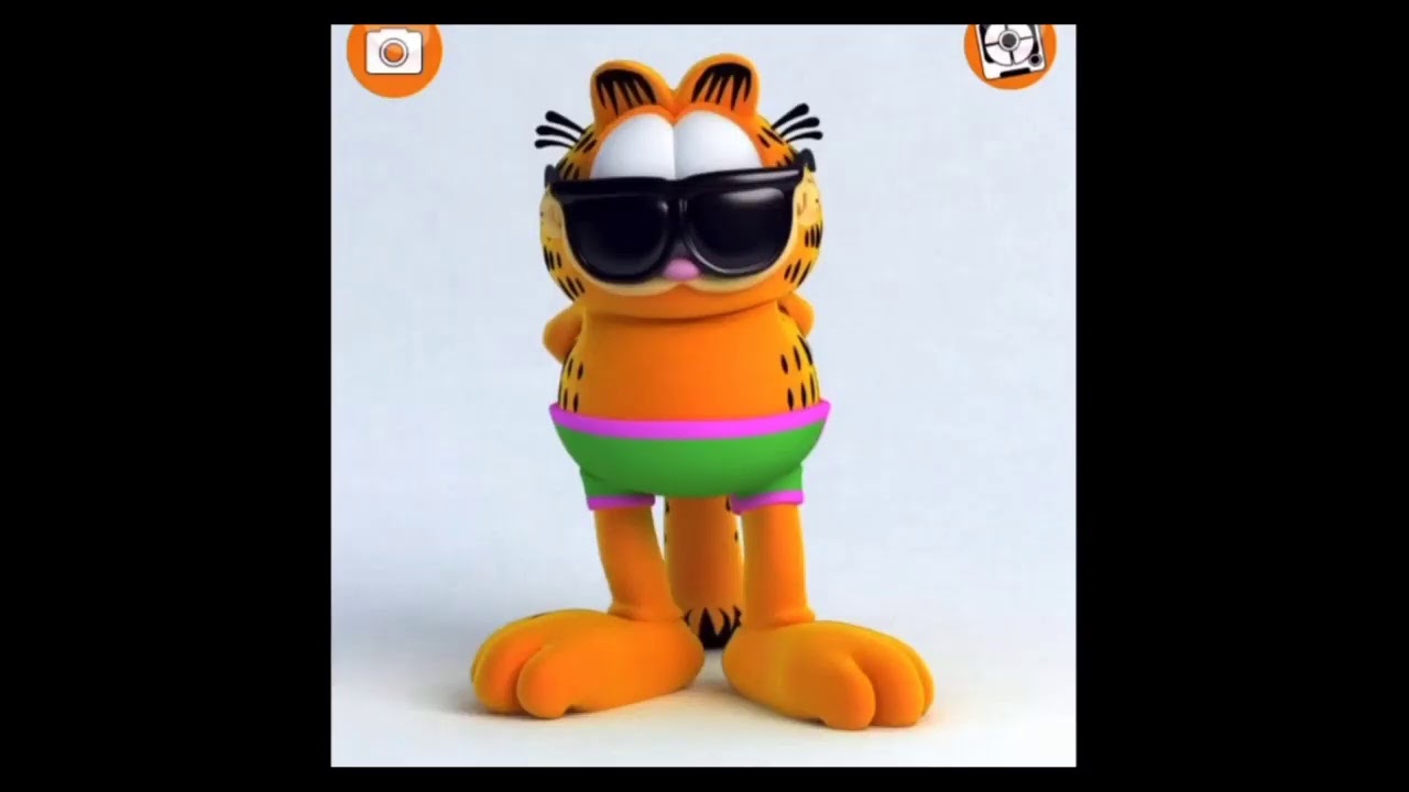 Endless Garfield music 2 - My Talking Garfield - Garfield and Friends Relaxation Music