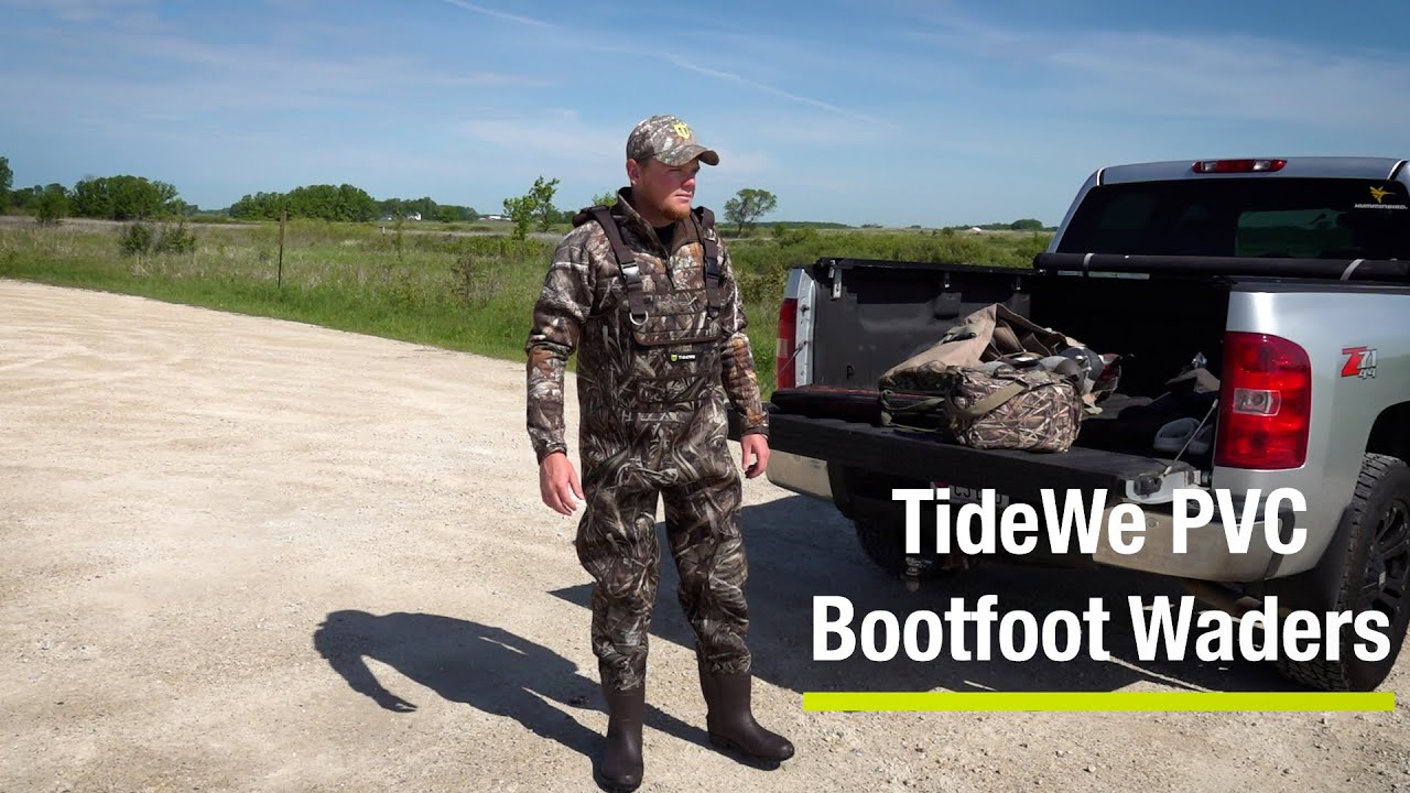 TideWe PVC Bootfoot Waders | Amazons Best Seller!!