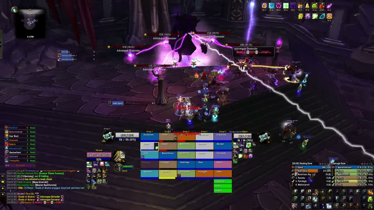 TBC Classic - Black Temple Full Clear, CoH Priest PoV