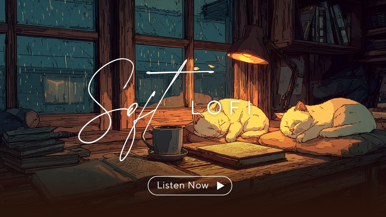 Lo-Fi for Night Work ☕🐱 | No Distractions, Just Focus