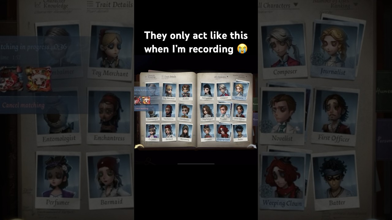 I&rsquo;m not crazy 😭 #identityv #idvgameplay #idvrank #idvshorts #idvsurvivor #idv