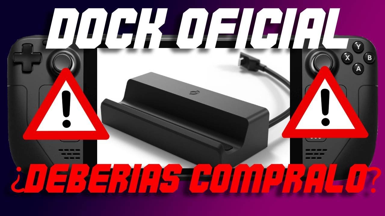 ANÁLISIS  dock oficial de STEAM DECK - ¿Deberías comprarlo?