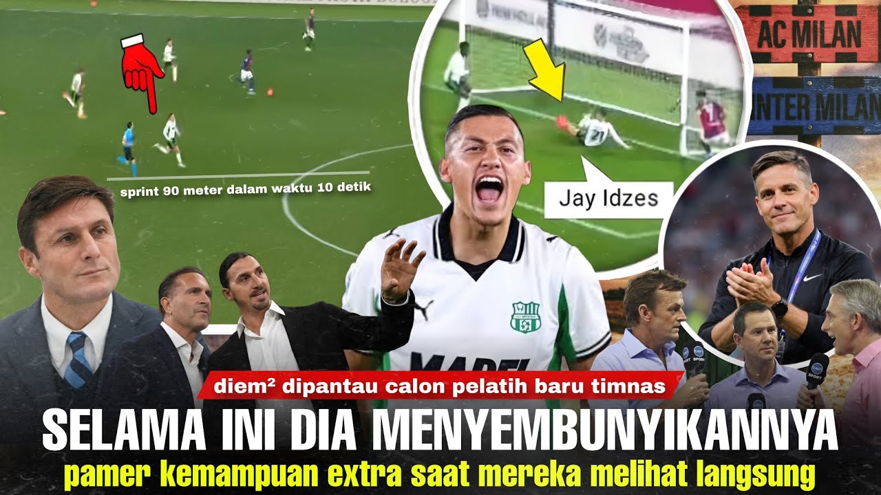 Ibra & Zanetti Kaget, Herdman Standing Applause Buat Idzes: Gak Nyangka Bisa Lari Sekenceng Itu