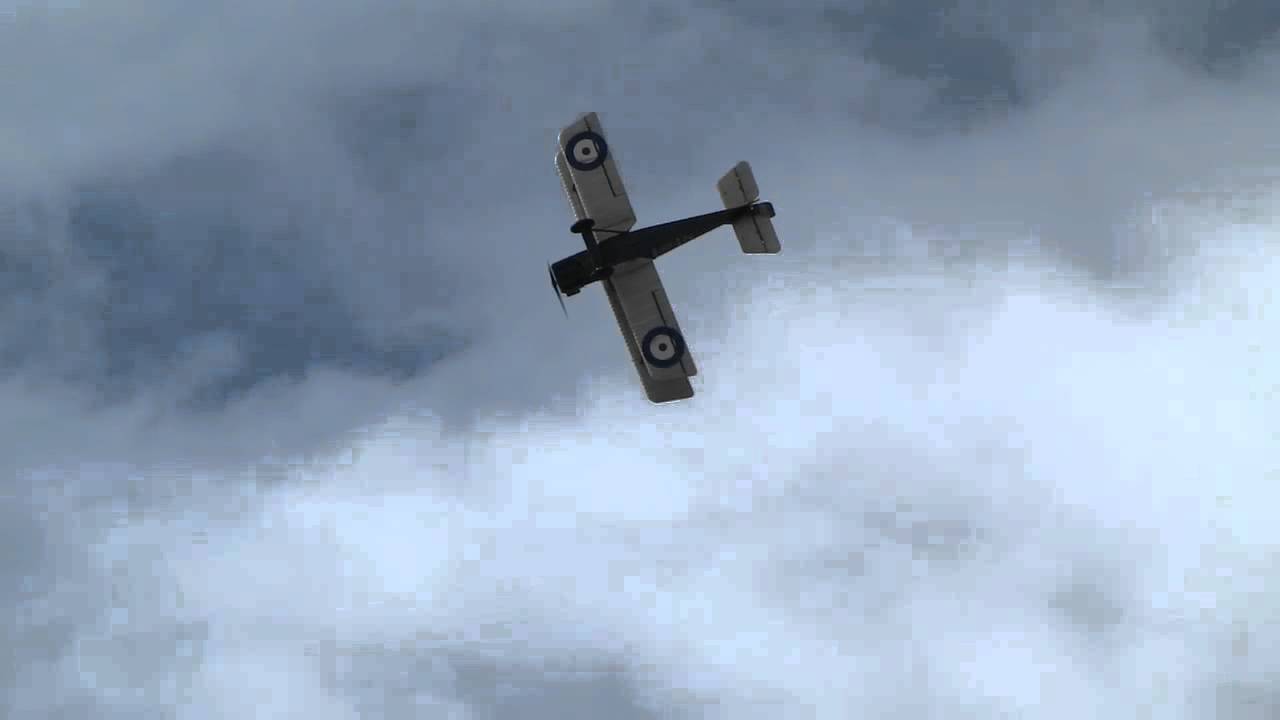 Replica Sopwith SE5a biplane F5447