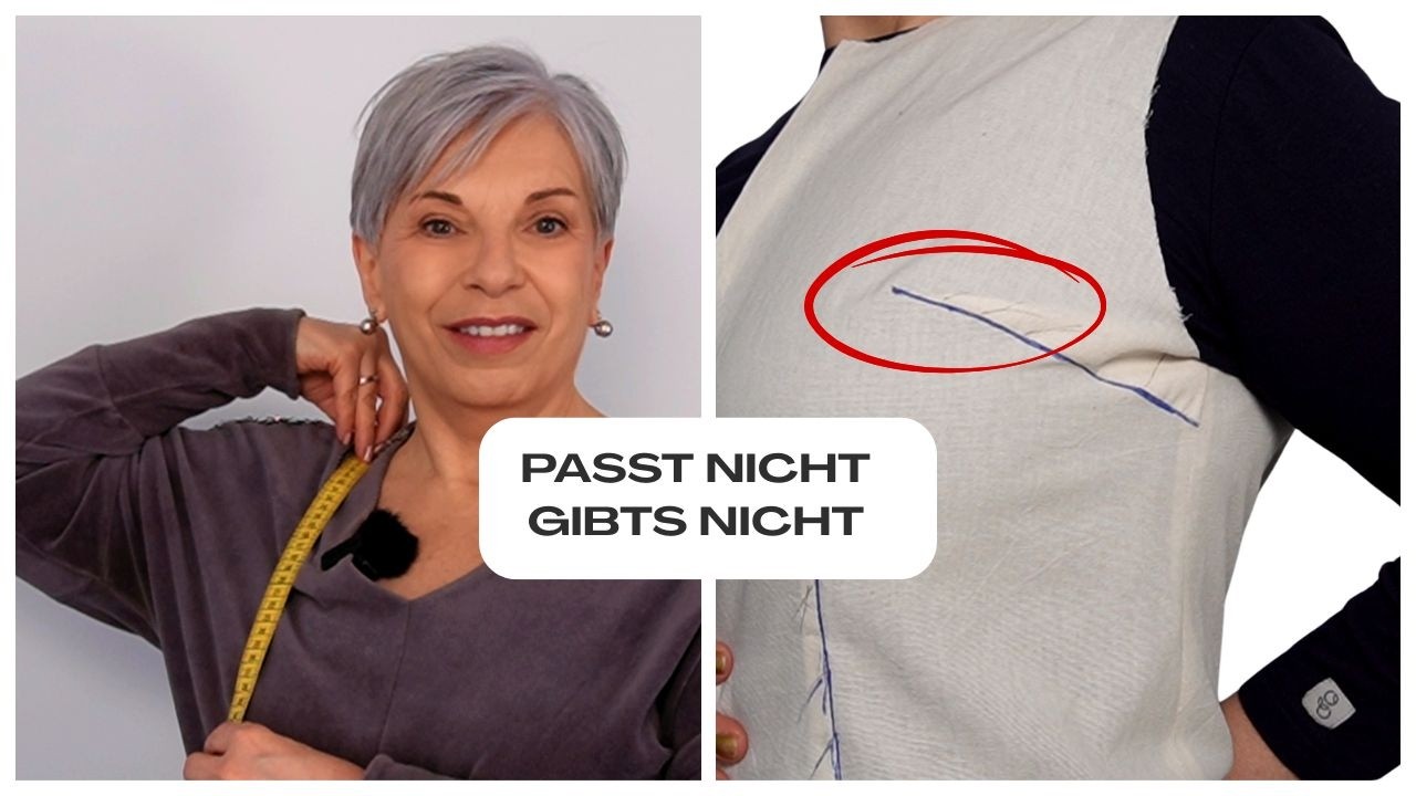 Brustabnäher korrigieren – so sitzt dein Kleidungsstück perfekt