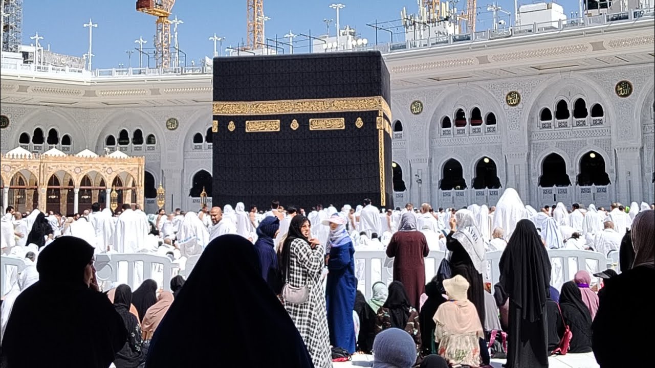 Makkah Live 🔴 || Live Khutba Jummah by Sheikh Usamaah Khiyaat || Crowd in🕋 @makkahmadinaoffical4928 