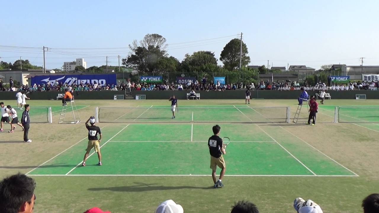 '16　関東学生ソフトテニス春期リーグ　男子1部　第3対戦　2-2