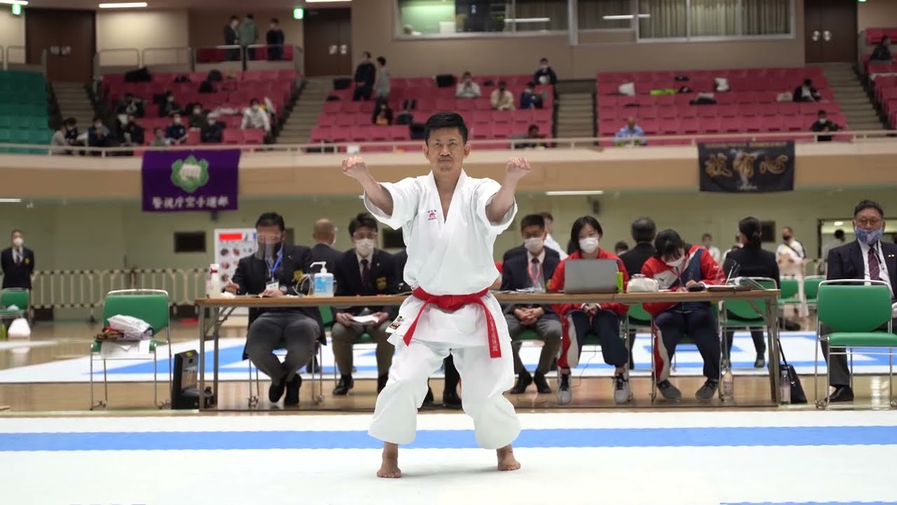 男子個人形 木村竜仁さん スーパーリンペイ  第1回全日本実業団空手道選手権大会