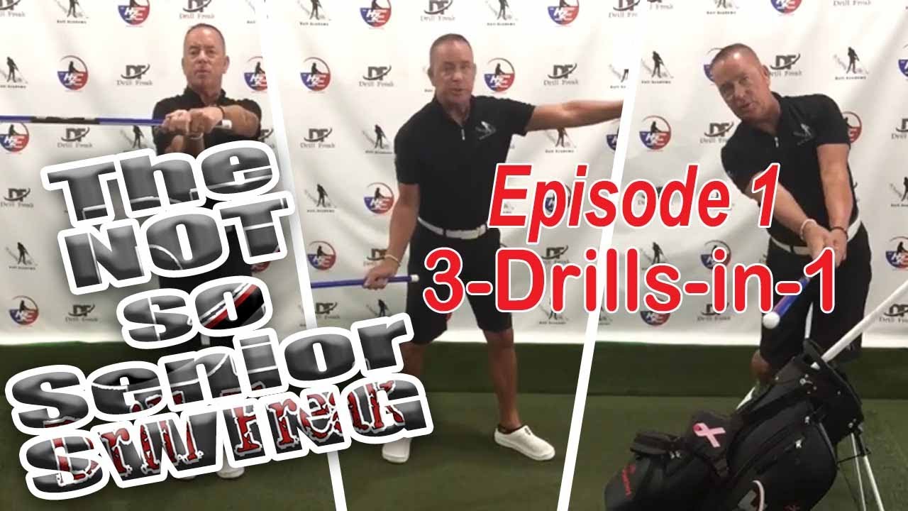 The Not-so-Senior Golf Swing Episode 1 (3 Drills in 1)