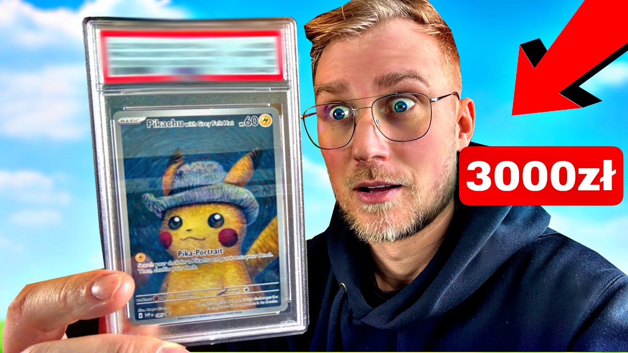 NAJDROŻSZA KARTA W MOJEJ KOLEKCJI POKEMON !