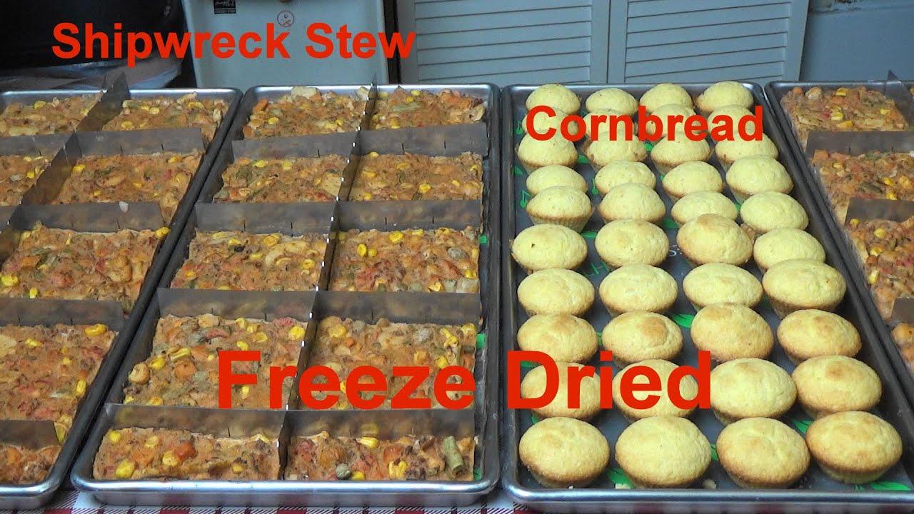 Shipwreck Stew With Cornbread Freeze Dried Ep188