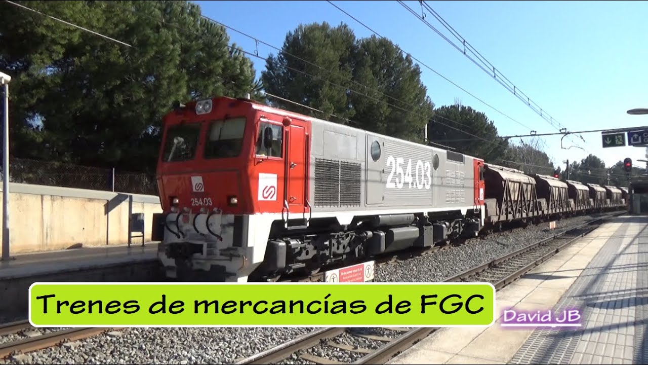 Trenes de mercancías de FGC