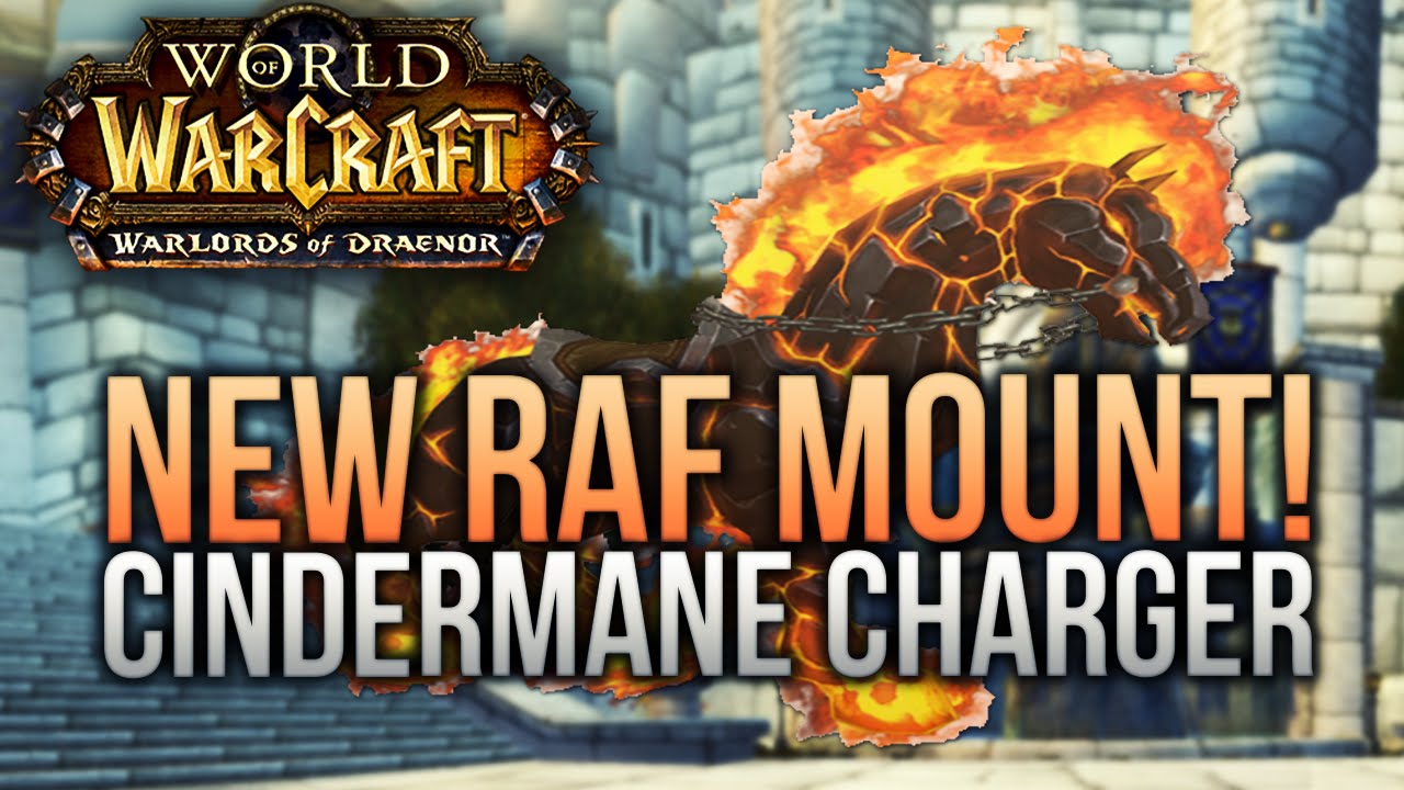 NEW Recruit-A-Friend Mount! | Cindermane Charger