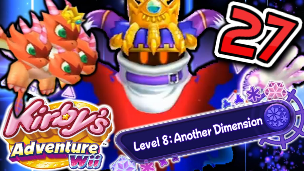 Kirby's Adventure Wii (PART 27) - Dragons In Space