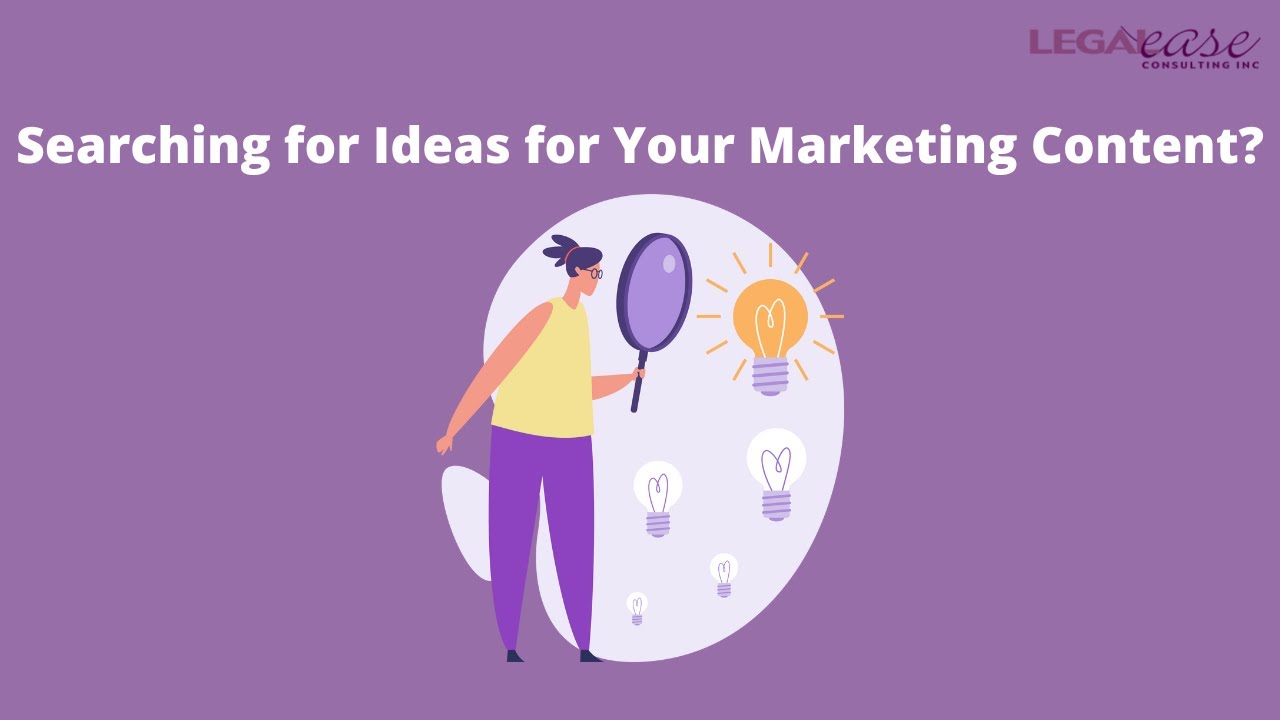 Allison Johs: Searching for Ideas for Your Marketing Content?