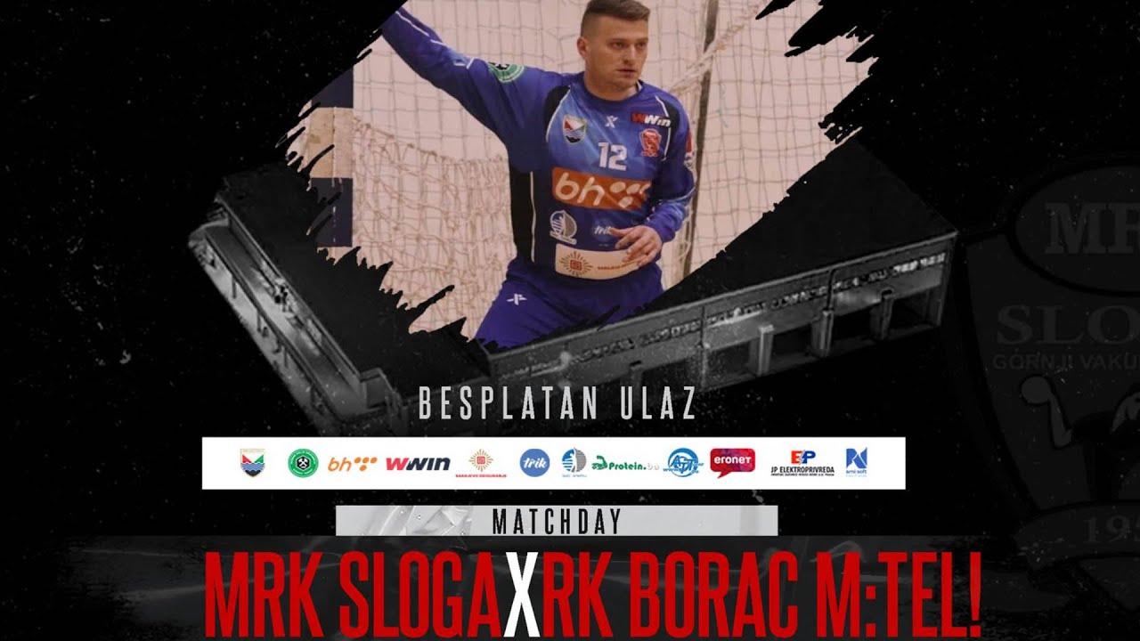 MRK Sloga - RK Borac M:TEL | sezona 2021/22.