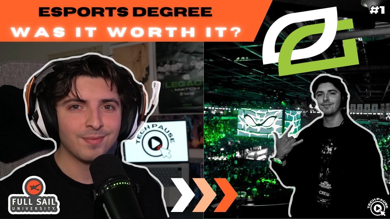 I Got An Esports Degree, Was It Worth It?! Tech Pause Esports Podcast #1 (Full Sail University)