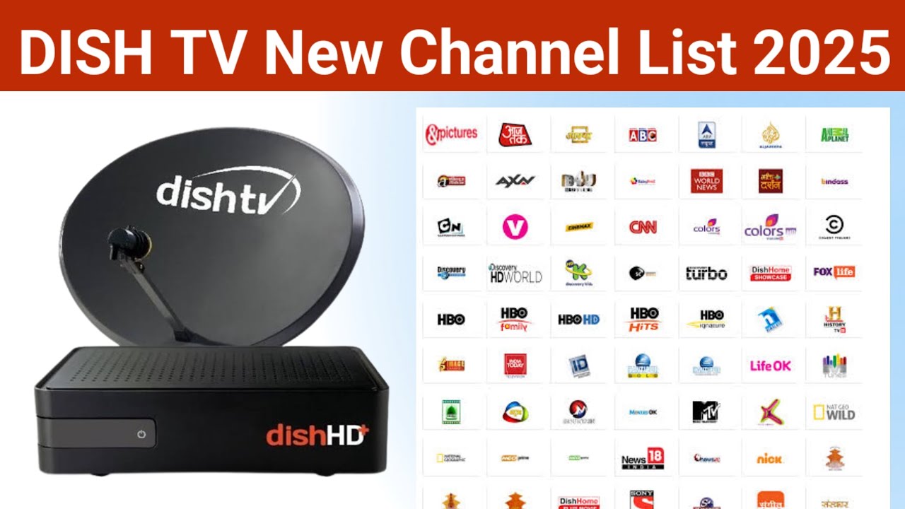 dish TV Per New Channel List And Pich 2025 Mein New Number list of pich