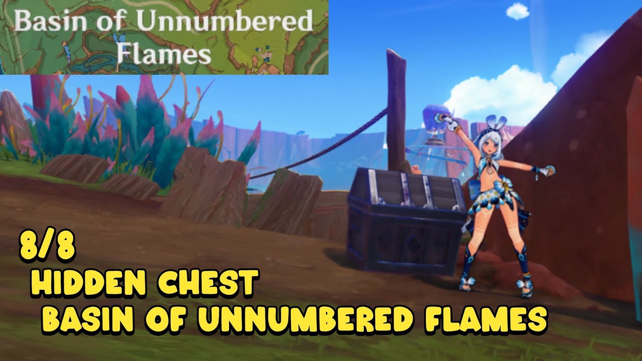 8/8 Hidden Chest Basin Of Unnumbered Flames | Genshin Impact Ver 5.0