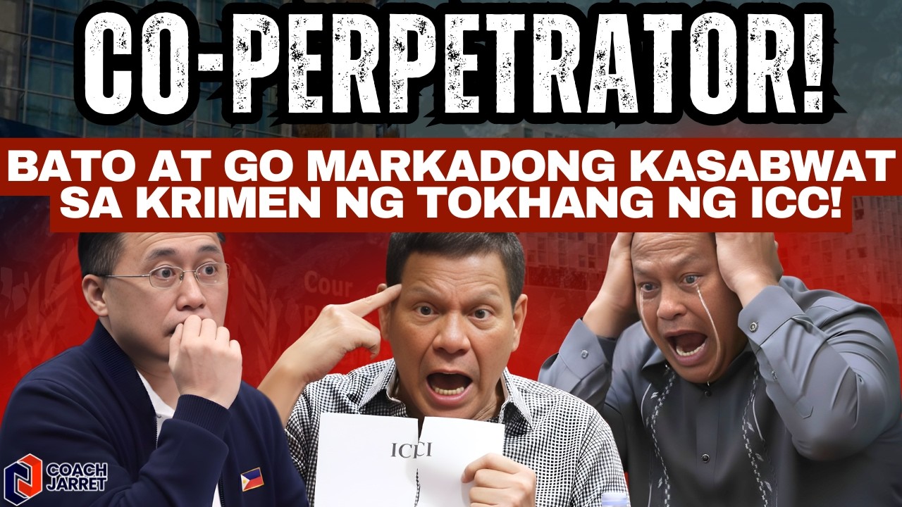CO-PERPETRATOR! Bato at Go MARKADONG KASABWAT SA KRIMEN ng Tokhang ng ICC!
