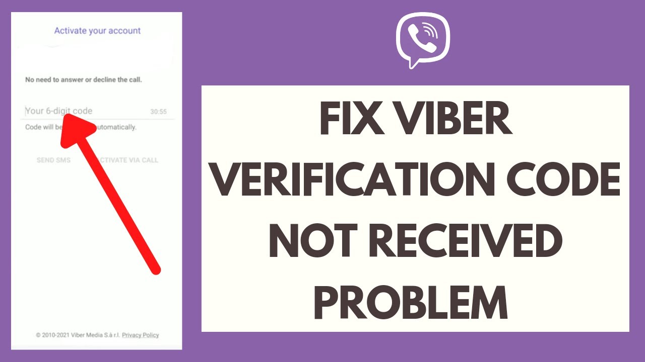 Как исправить проблему с кодом подтверждения Viber (2021) | Ошибка кода подтверждения Viber