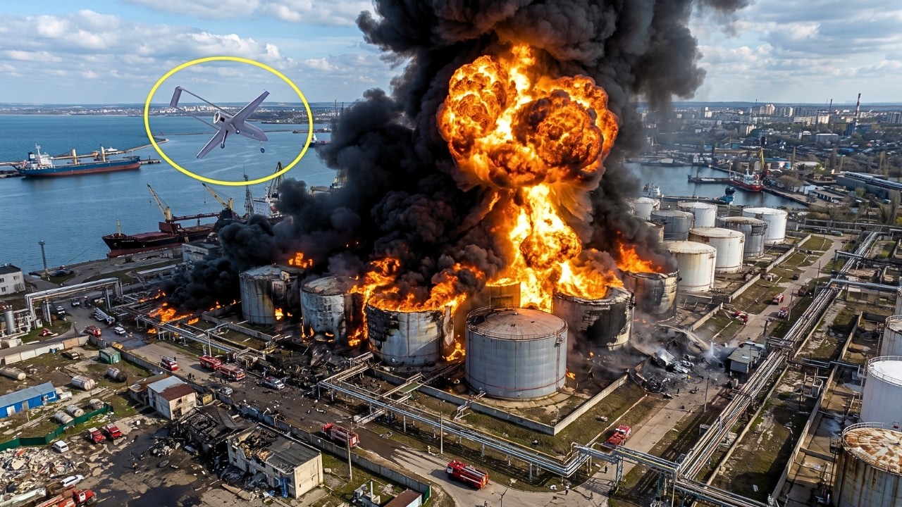 Ukrainian Drones STRIKE Russia's Most Critical Fuel Depot &mdash; Then THIS Happened...