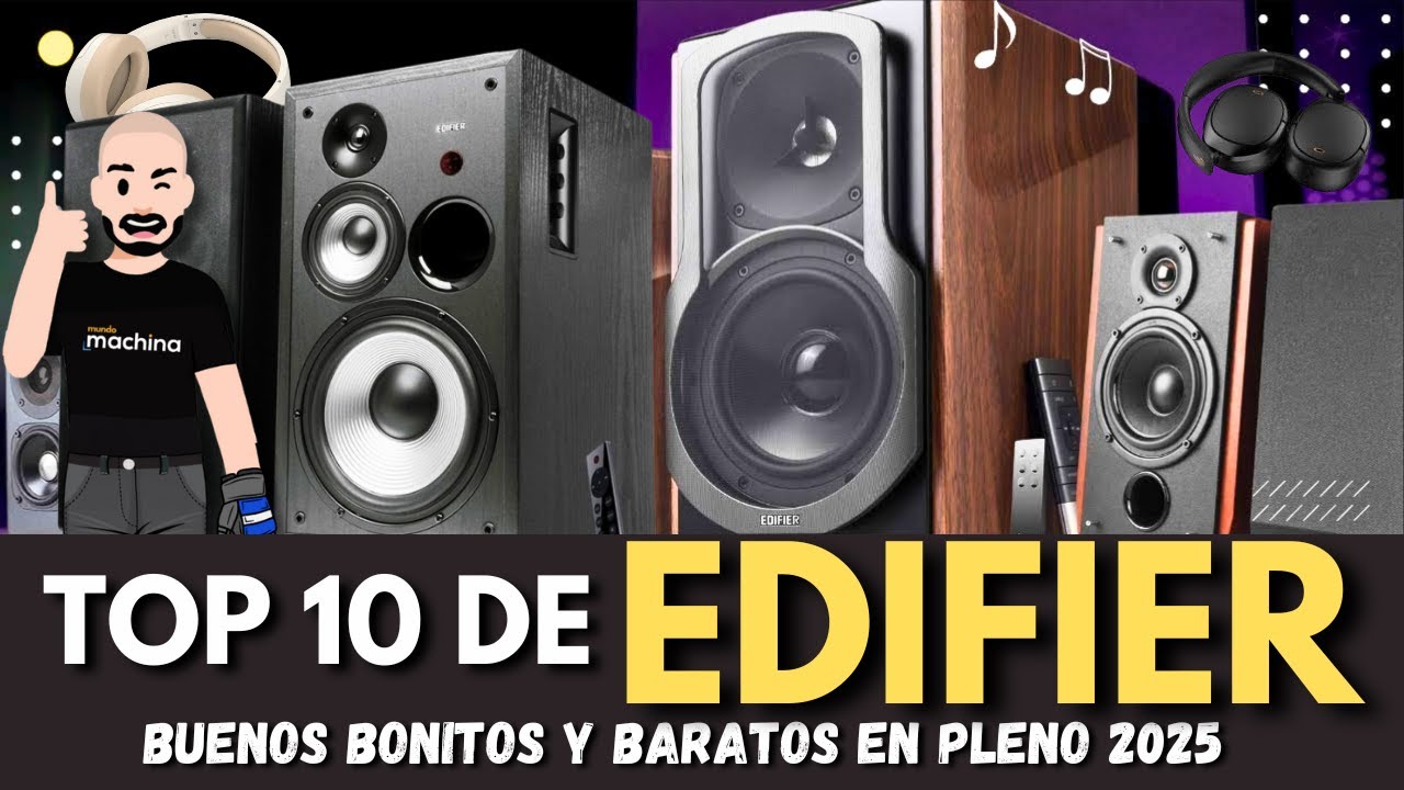 Adios BARRAS DE SONIDO🔥 Los 10 MEJORES productos de EDIFIER + Ganador del SMSL D1
