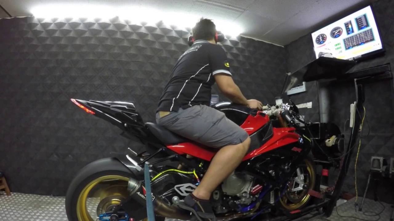 BMW S1000RR 燃調 コンピューターのマップ書き換えで+10馬力以上 シャーシダイナモ DynoJet ECU REMAP AUSTIN RACING+K&N