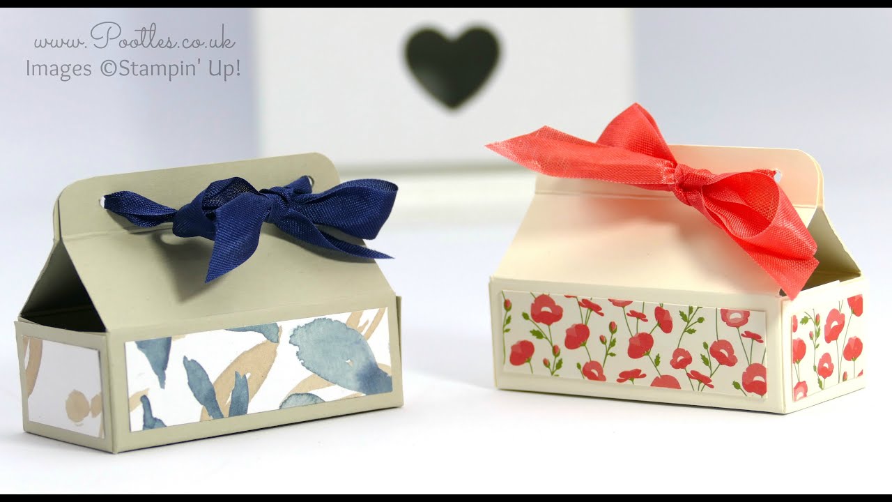 Mini Chocolate Bar Box Tutorial