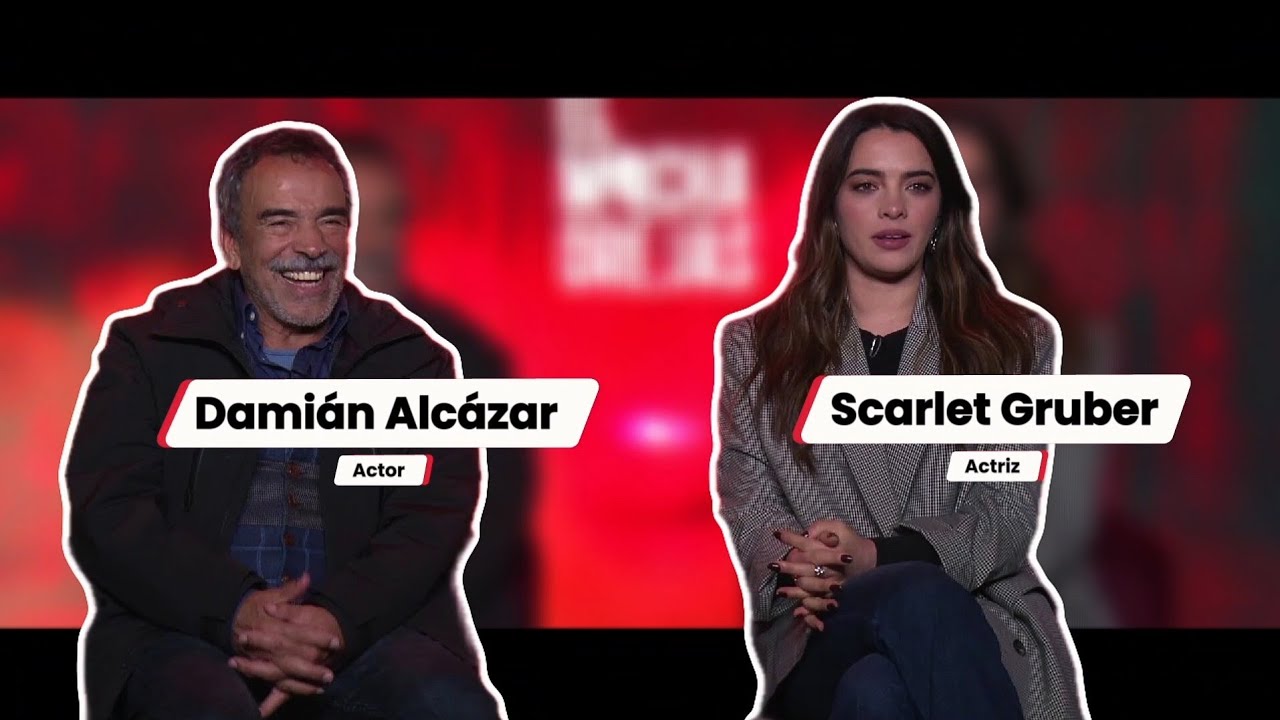 Damián Alcázar y Scarlet Gruber nos platicaron sobre la serie 